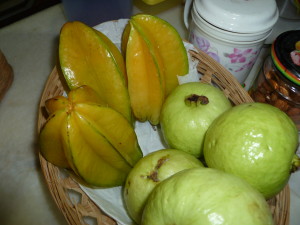 Starfruit and guava
